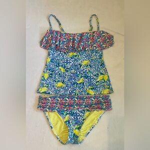 NWOT Lilly Pulitzer Sample Zest For Life Swim Set